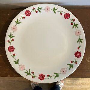 Corelle Spring Pink dinner plate